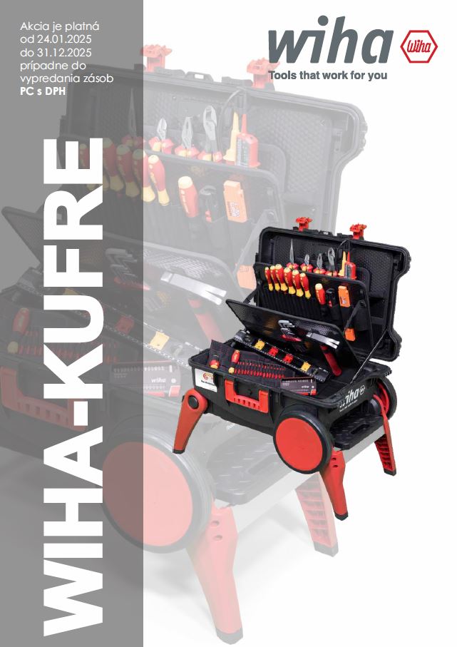 <strong>WIHA</strong><br>Akcia Ruksak+Kufre 2025